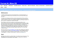 Desktop Screenshot of forrestmims.org
